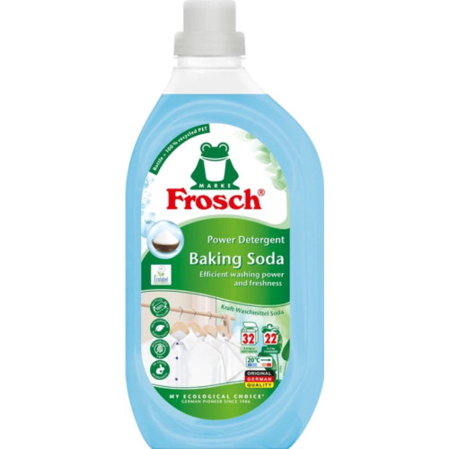 Концентрированный жидкий гель для стирки Frosch Сода, 1,5 л